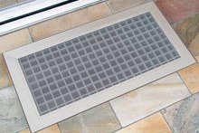 Randabdeckung eines Lichtschachtes ohne Fahne